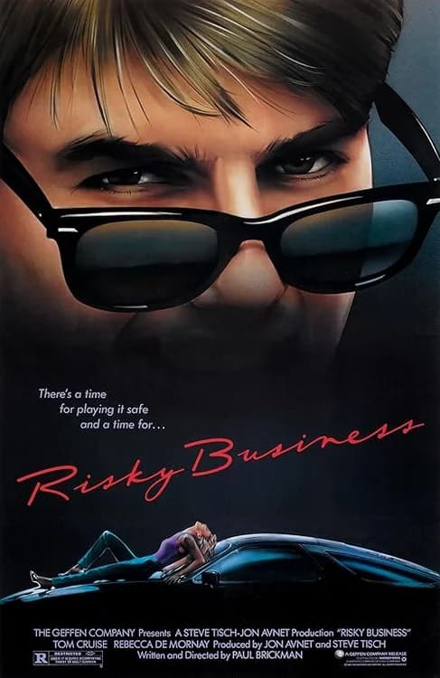 Risky Business film posteri